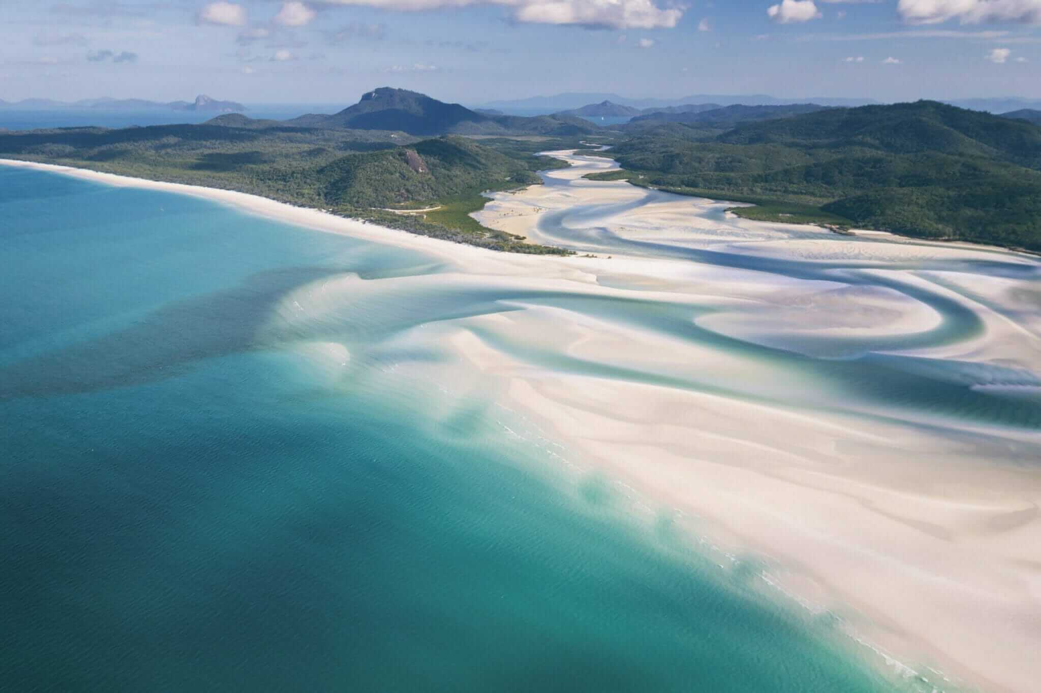 Det østlige Australien med Whitehaven Beach