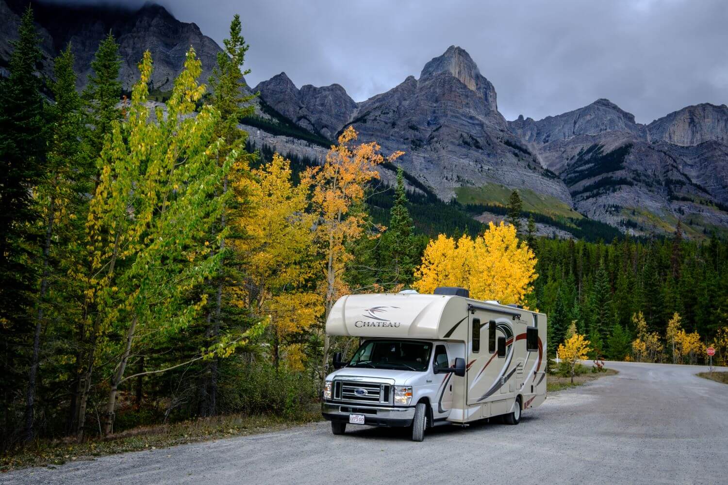 Envejsleje er oplagt med autocamper i Canada. Start f.eks. i Calgary og slut i Vancouver.