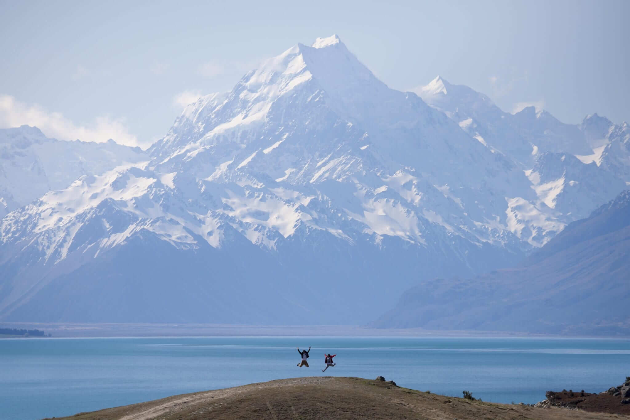 Mount Cook og Lake Pukaki, Canterbury. Foto: Will Patino