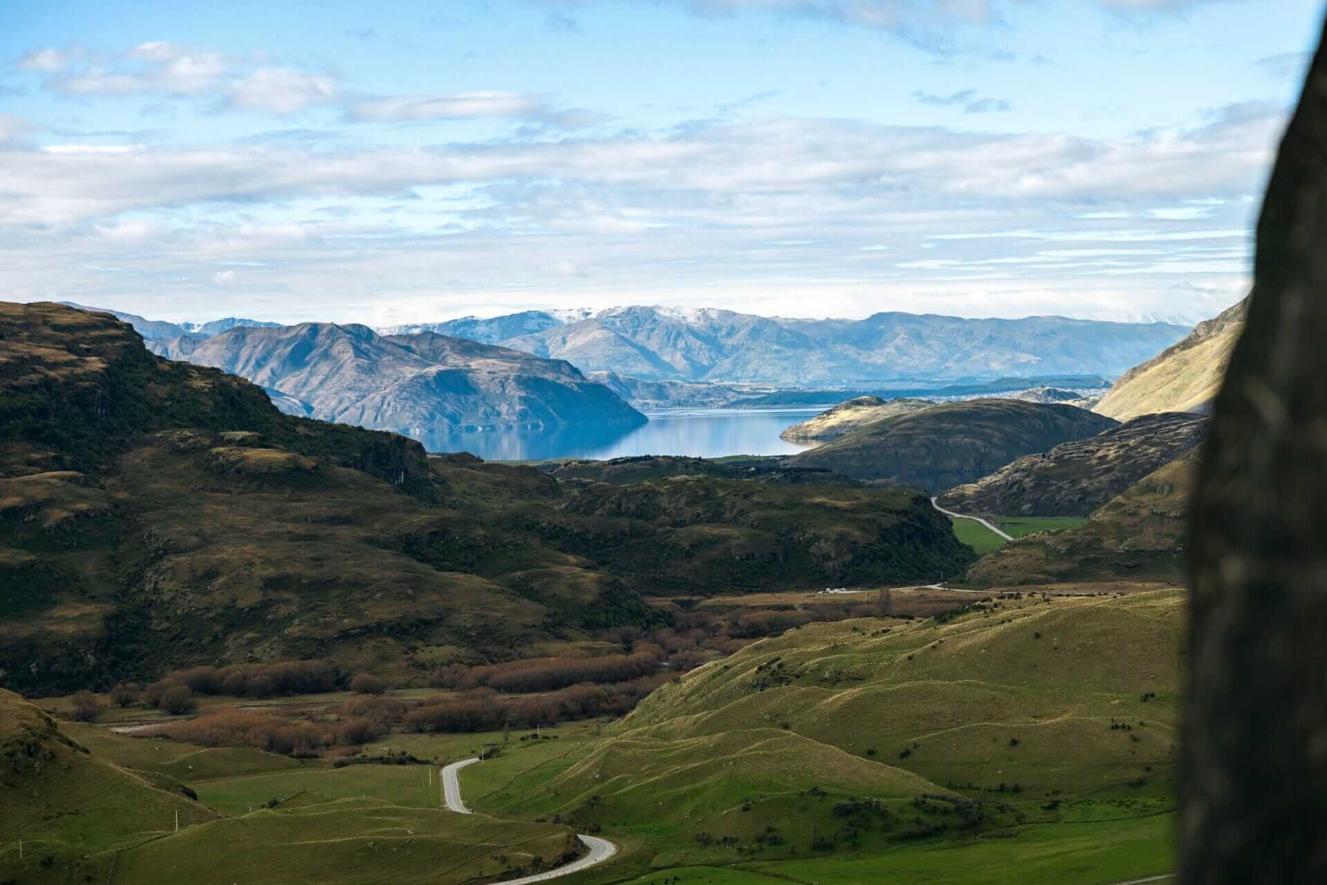 Naturen omkring Wanaka New Zealand