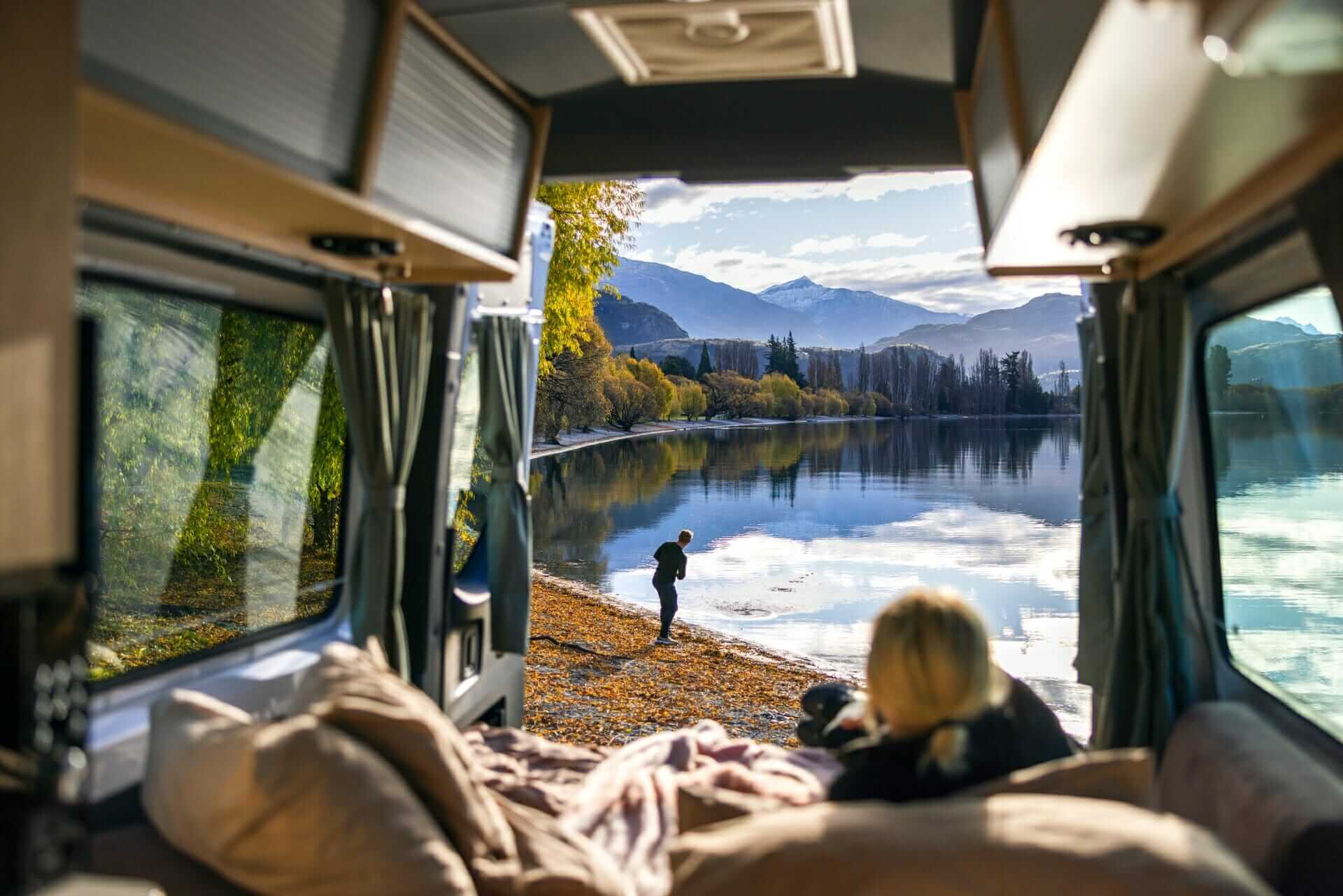 Pause ved Lake Wanaka New Zealand