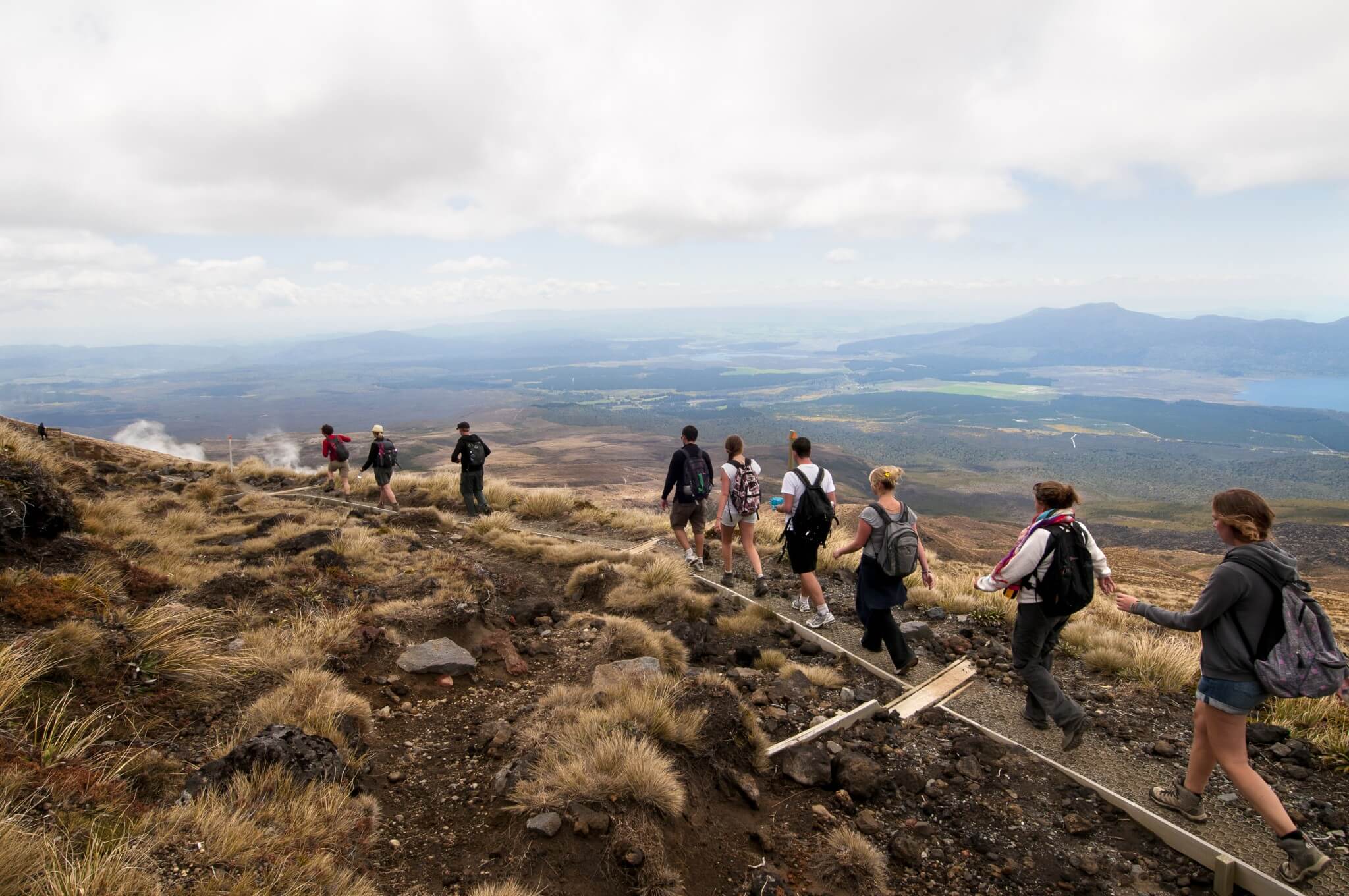 Tongariro Alpine Crossing Ruapehu. Foto: Paul Abbitt