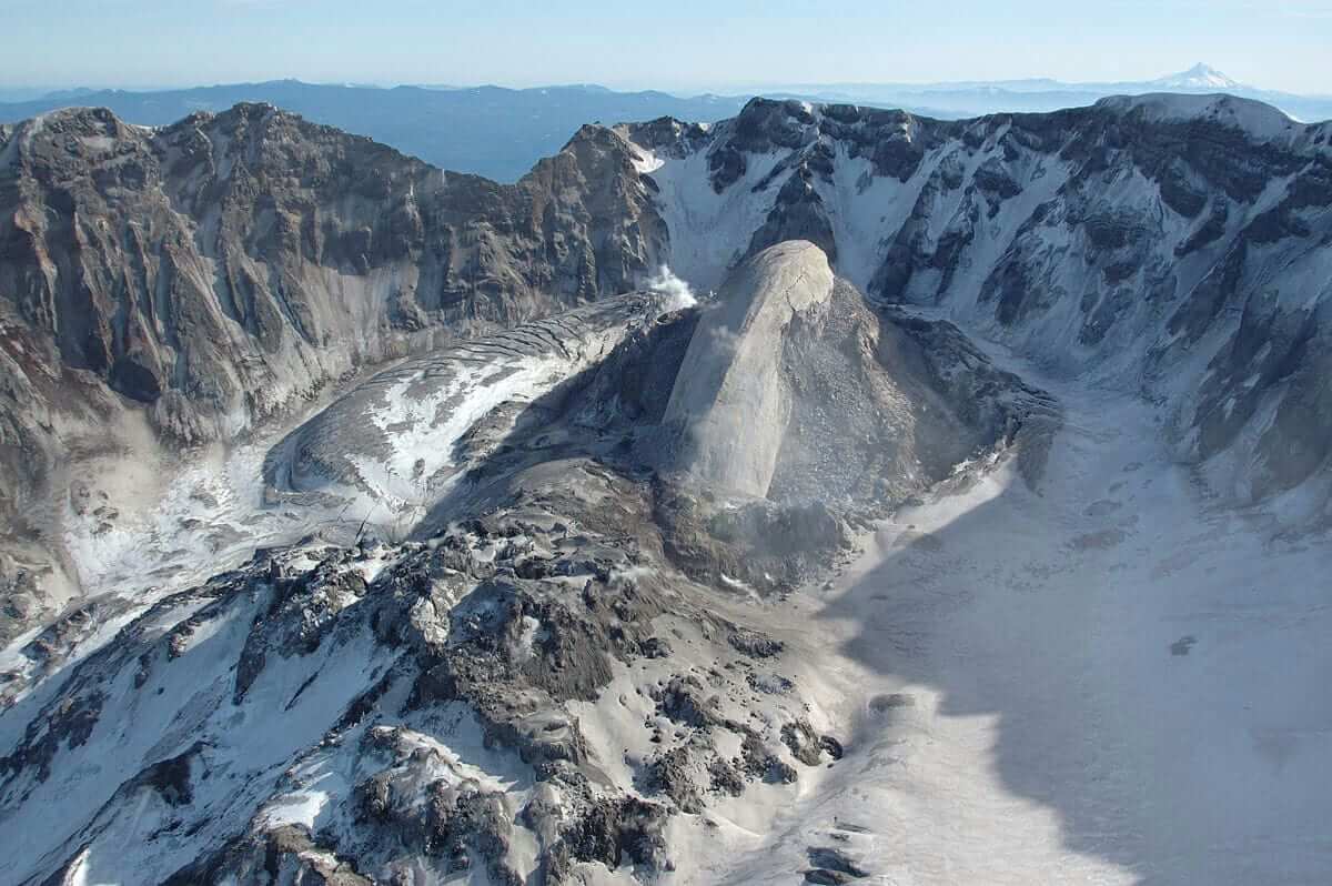 Mt St Helens Crater