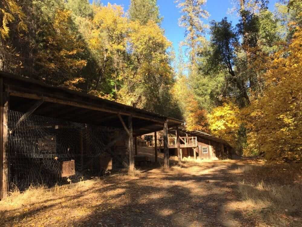 I Whiskeytown kan man se nogle af de gamle miner fra 1848.