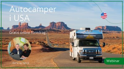 Foredrag om USA i autocamper